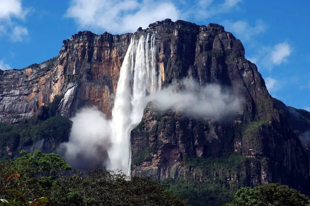 Angel Falls On A Mountain
