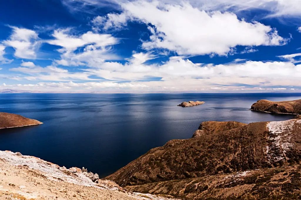 Beautiful Scenera of Lake Titicaca