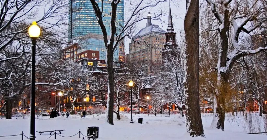 Boston In Winter